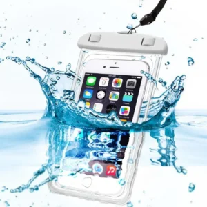 Kit 5 Capas Impermeáveis Para Celular Até 6" — Proteção À Prova D'Água