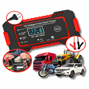 Carregador de Bateria Automotiva 12V – Evite Ficar na Mão com a Bateria Descarregada